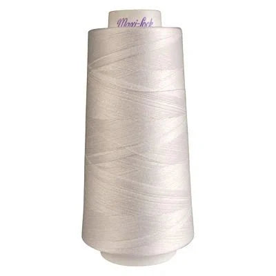 Maxi-Lock white serger thread 3000 yard cone