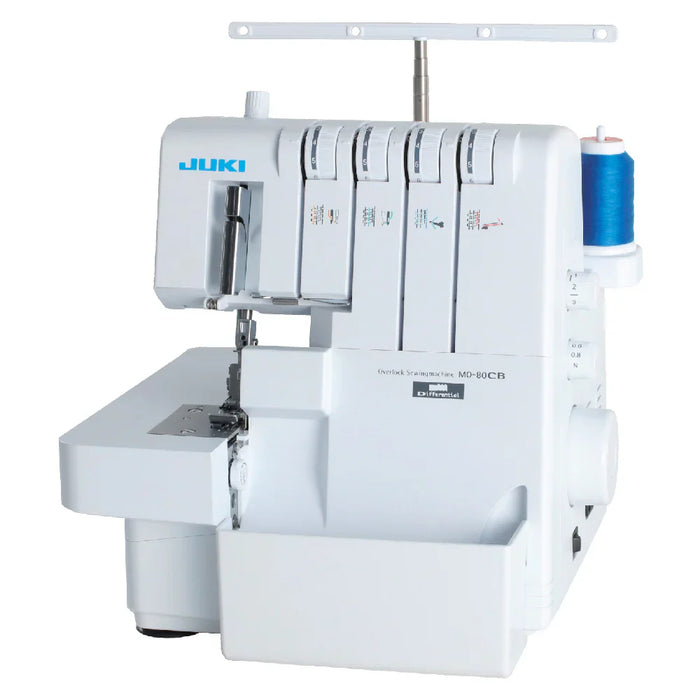 Juki MO-80CB serger — fixing wavy hems