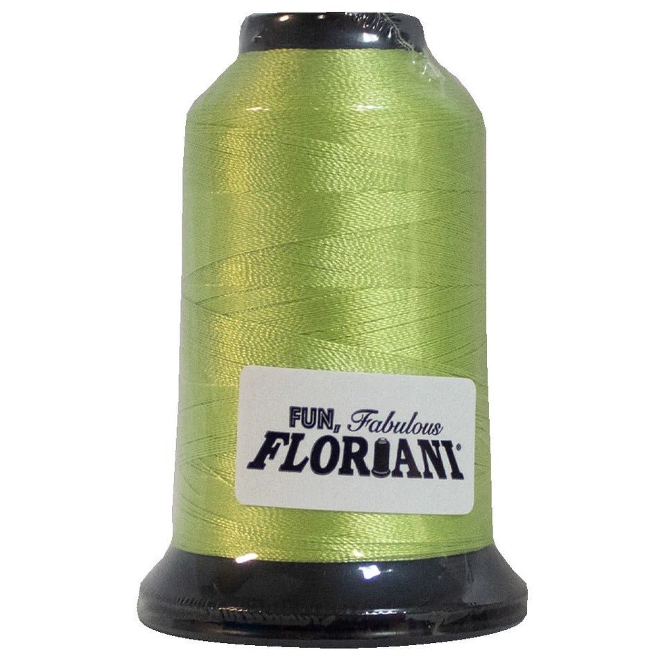 Floriani Apple Green embroidery thread PF0272