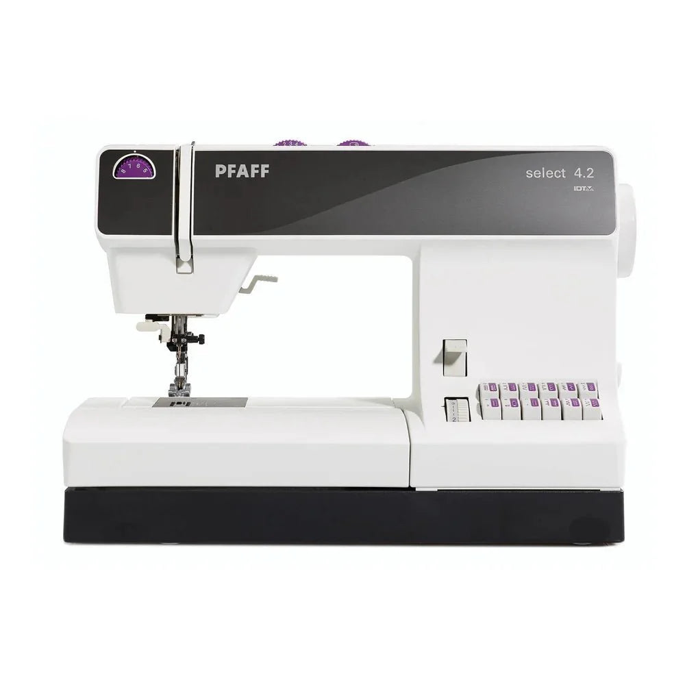 PFAFF Select 4.2 sewing machine with the Original IDT built-in dual feed system at Thread Works