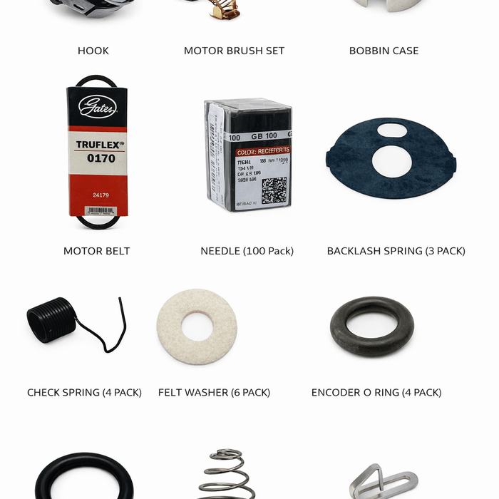 Gammill tune-up kit for longarm quilting machine maintenance