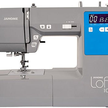 Janome LOFT 100 computerized sewing machine — our best overall pick for beginners