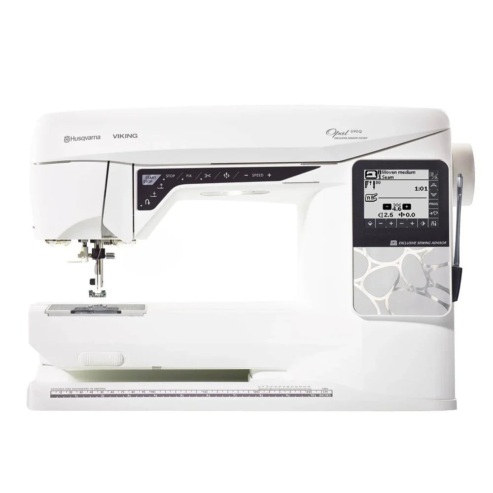 HUSQVARNA VIKING Opal 690Q computerized sewing machine at Thread Works
