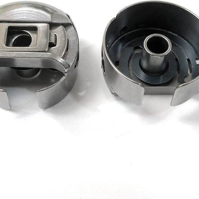 Bobbin case — check first when thread bunches under fabric