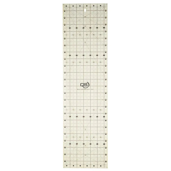 Quilters Select 6.5 x 24 inch non-slip quilting ruler