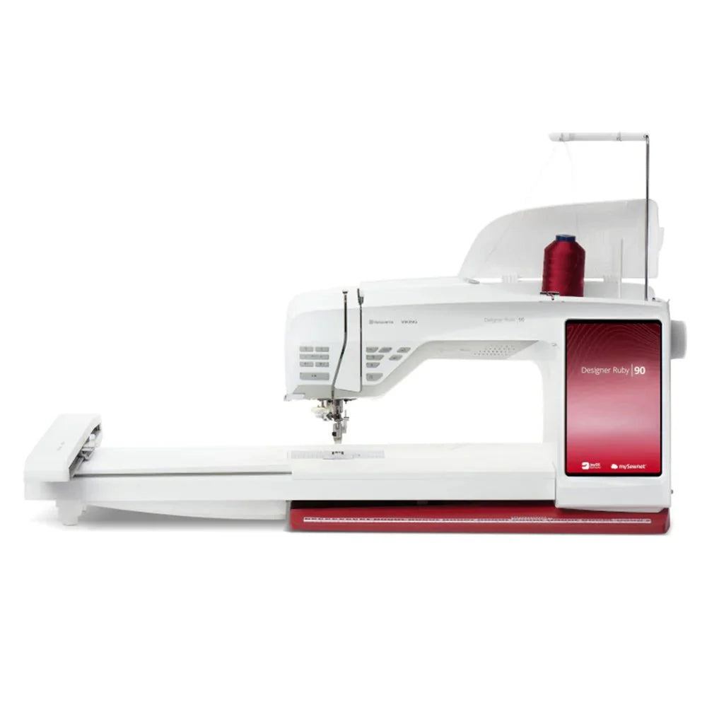 HUSQVARNA VIKING Designer Ruby 90 sewing and embroidery machine at Thread Works
