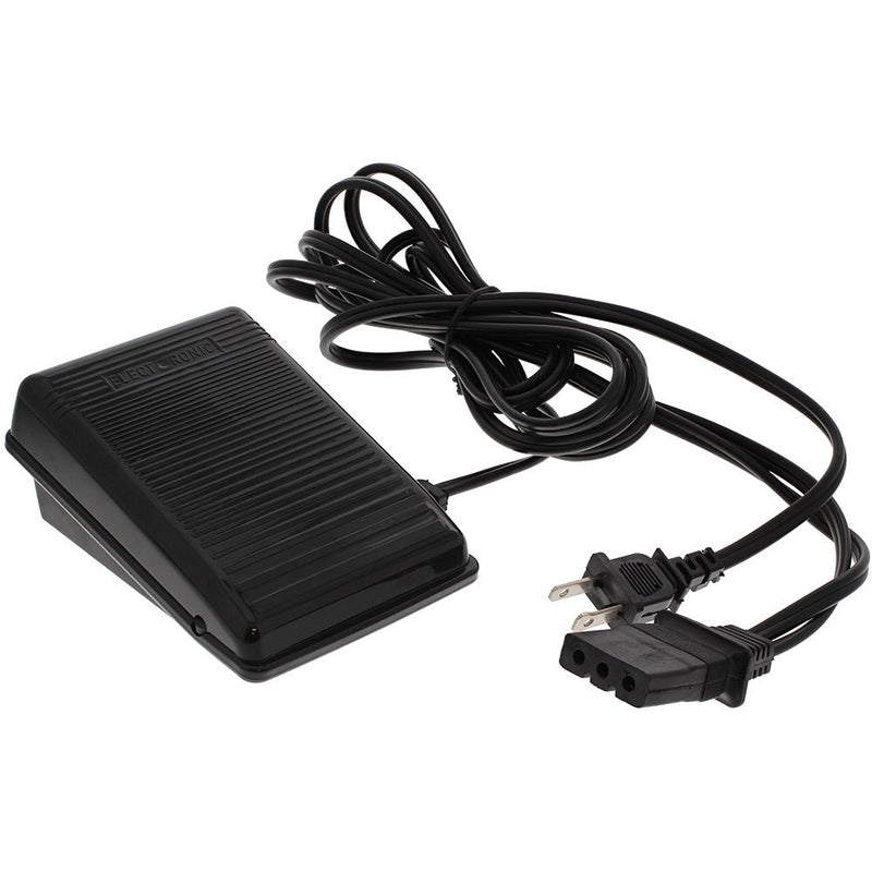 Brother Foot Control & Power Cord J00360051 (110/120V) – OEM Pedal for Brother, Baby Lock, Bernette, Viking & More