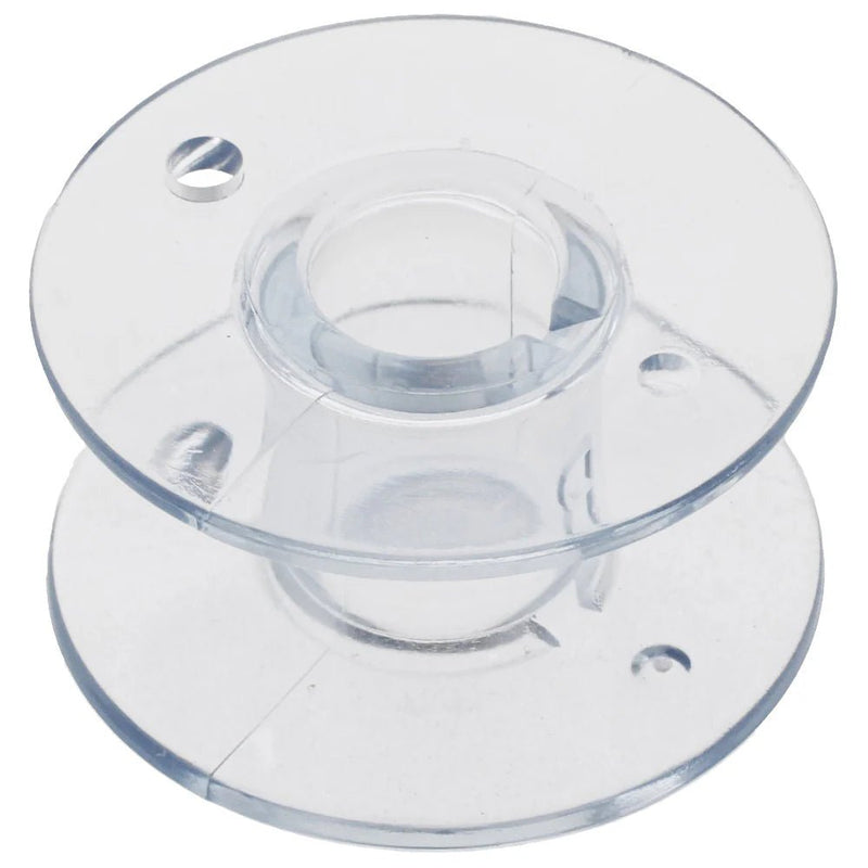Singer Class 15J Bobbins (10 Pack) 085128 – Clear Plastic Bobbins for Singer, Juki, Pfaff & Viking Machines