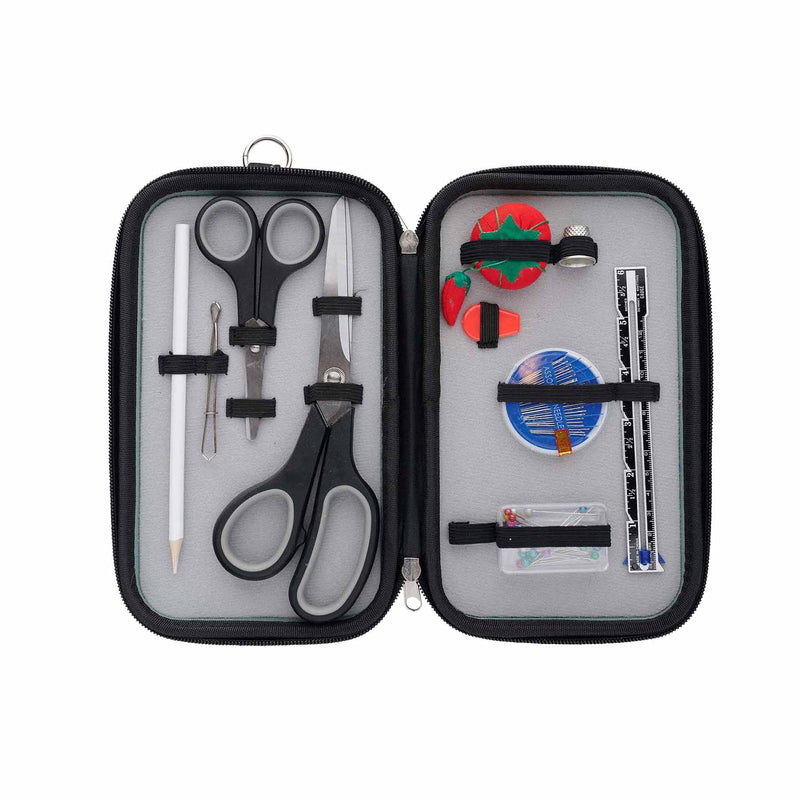 SINGER® Deluxe Sewing Kit – 12-Piece Set with Zipper Pouch