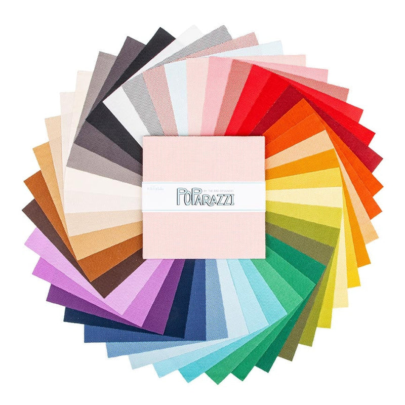 Riley Blake POParazzi 10" Stacker – 42-Piece Precut Quilt Fabric alternate Riley Blake Designs assortment view, manufacturer SKU 10-805-42