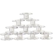 Class 15 Bobbins (10 Pack) – Plastic Sewing Machine Bobbins – Universal Fit
