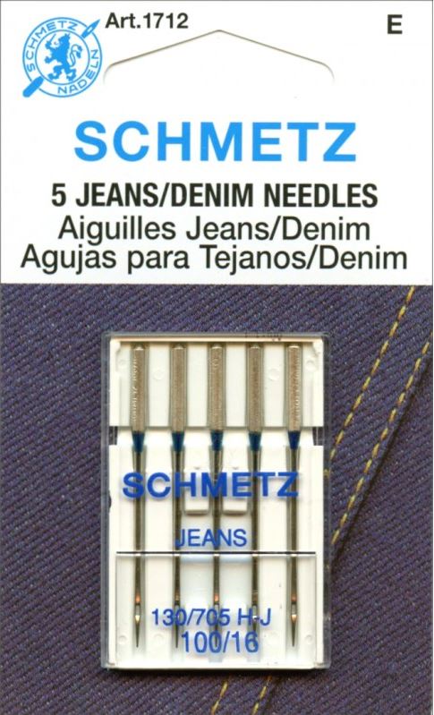 Schmetz Denim / Jeans Needle 100/16 100pk - 1712
