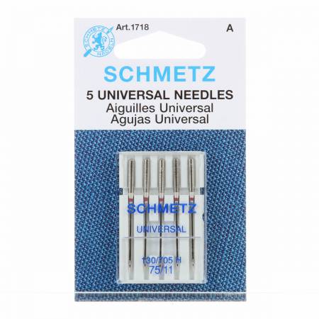 Schmetz Universal Machine Needle Size 75/11 – 1718