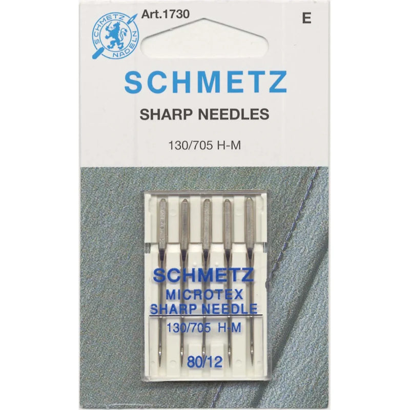 Schmetz Microtex / Sharp Needle 80/12 5pk - 1730