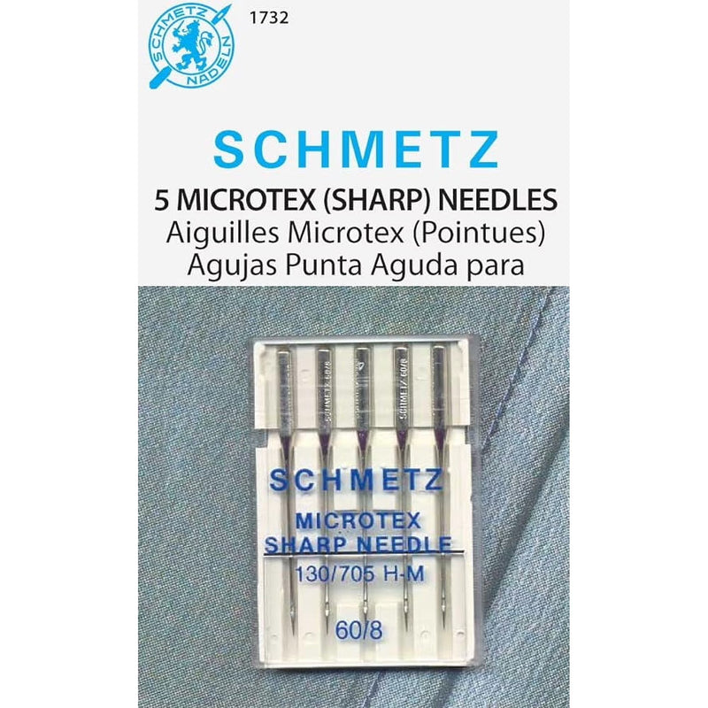 Schmetz Microtex / Sharp Needle 60/8 5pk - 1732