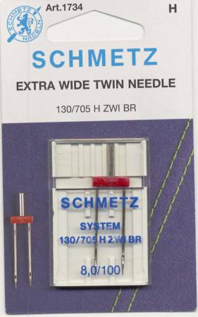 Schmetz Twin / Triple Needle Needle 8.0mm/100 100pk - 1734
