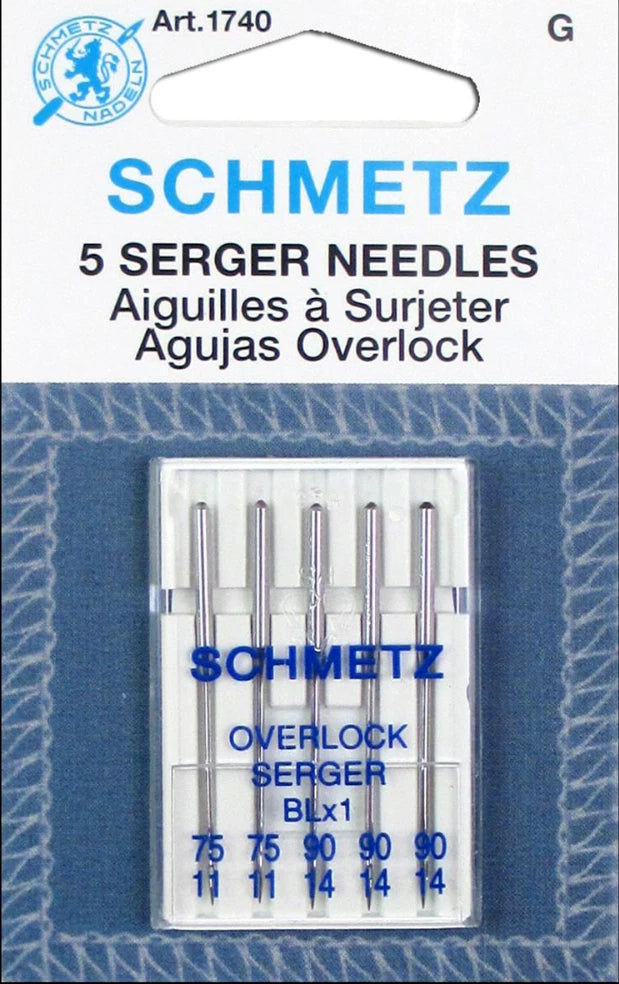 Schmetz Overlock / Serger Needle 11/75 - 1740B