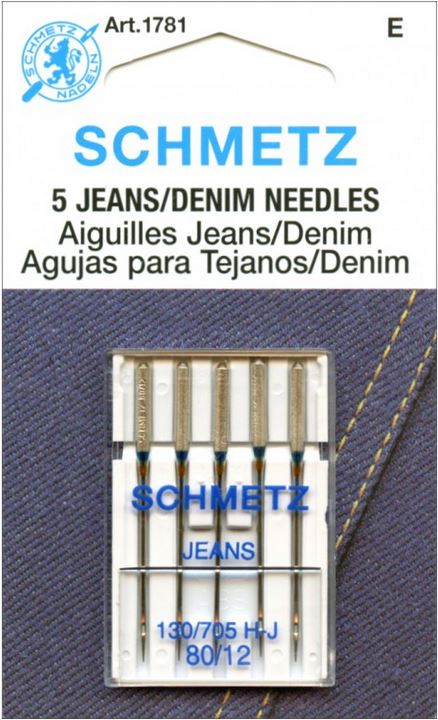 Schmetz Denim / Jeans Needle 80/12 5pk - 1781