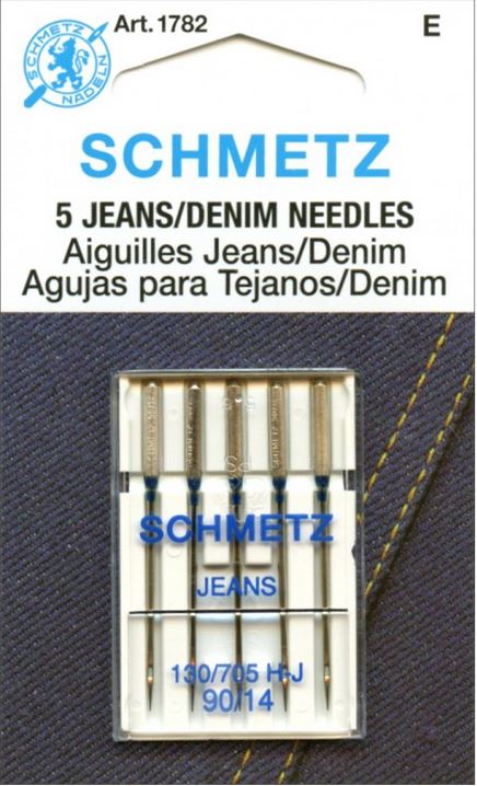 Schmetz Denim / Jeans Needle 90/14 5pk - 1782