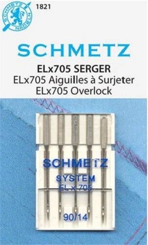 Schmetz ELx705 Serger Needle 90/14 - 1821