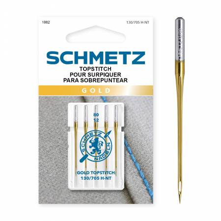 Schmetz Topstitch Needle 80/12 5pk - 1862