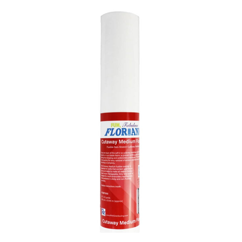 Floriani Medium Fusible Cutaway Embroidery Stabilizer 20" x 10 yd