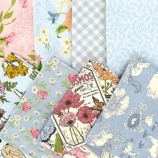 My Secret Garden Mini Charm Pack | Stacy Iest Hsu | Moda Fabrics | 42 Precut 2.5" Quilt Squares
