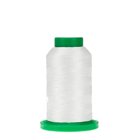 Isacord Silky White embroidery thread
