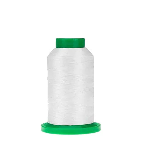 Isacord White embroidery thread