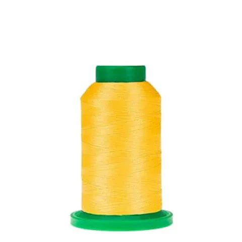 Isacord Polyester Embroidery Thread 1000m – Bright Yellow – 2922 - 0700