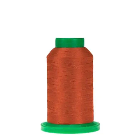 Isacord Burnt Orange embroidery thread