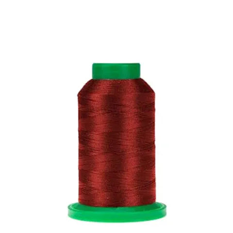 Isacord Dark Rust embroidery thread