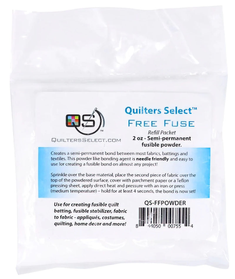 Quilters Select Free Fuse Powder Refill 2oz – QSEQS-FFPOWDER