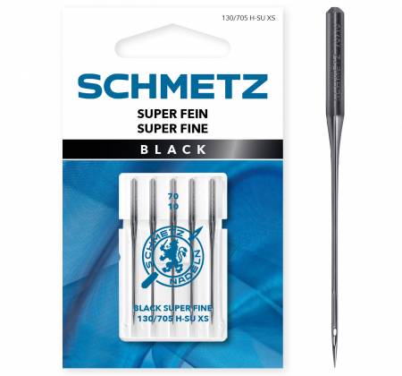 Schmetz Black Super Fine Needle 70/10 5pk - 4510