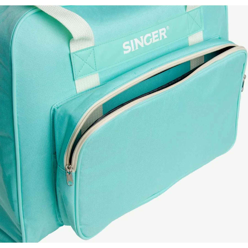 SINGER® Universal Canvas Sewing Machine Tote Bag – Teal