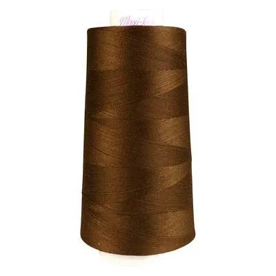 Maxi - Lock Serger Thread - Brown - 3000 Yard Cone | Overlock Thread | 51 - 32065