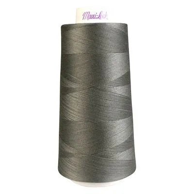 Maxi - Lock Serger Thread - Steel - 3000 Yard Cone | Overlock Thread | 51 - 32083
