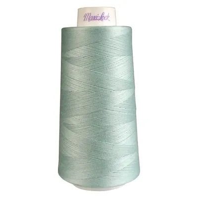 Maxi - Lock Serger Thread - Mint - 3000 Yard Cone | Overlock Thread | 51 - 32427