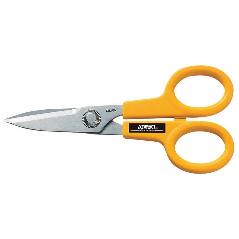 5 Stainless Steel Serrated Edge Scissors - SCS - 1 | Professional Fabric Scissors for Sewing & Quilting