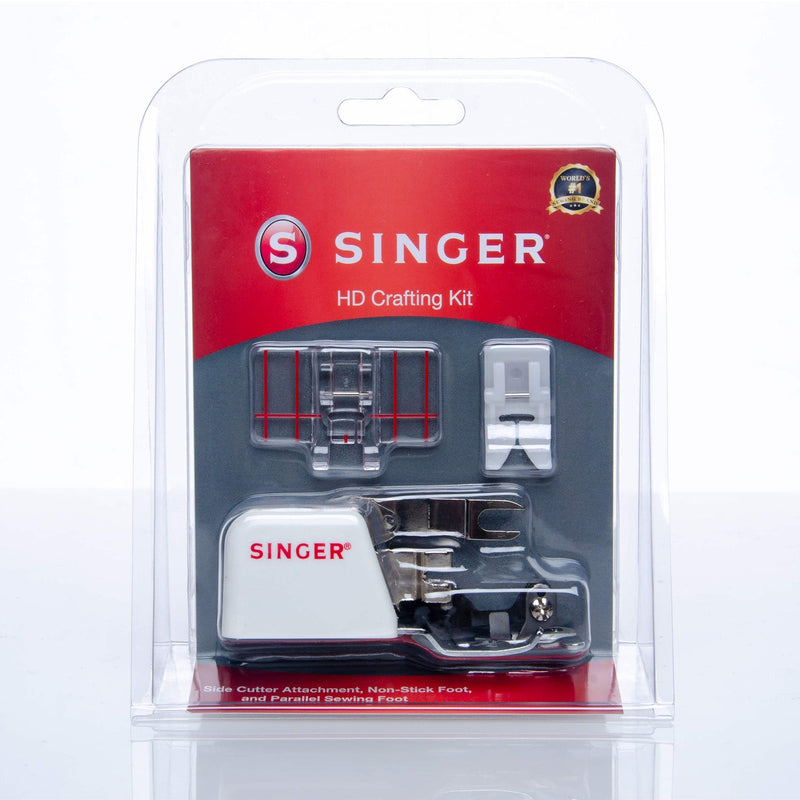 SINGER® Heavy Duty Crafting Presser Foot Kit – 3 Attachments