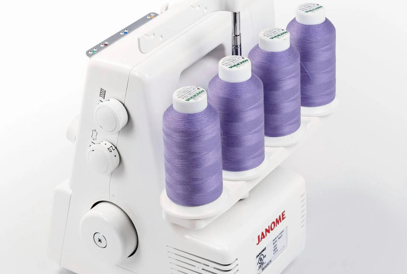 Janome 8002D Easy-Threading 3/4-Thread Serger for Beginners