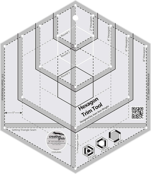 creative-grids-hexagon-trim-tool-cgrjaw4-front-view