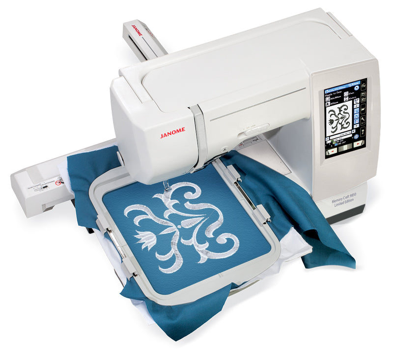 Janome MC9850 Limited Edition – Sewing & Embroidery Combo