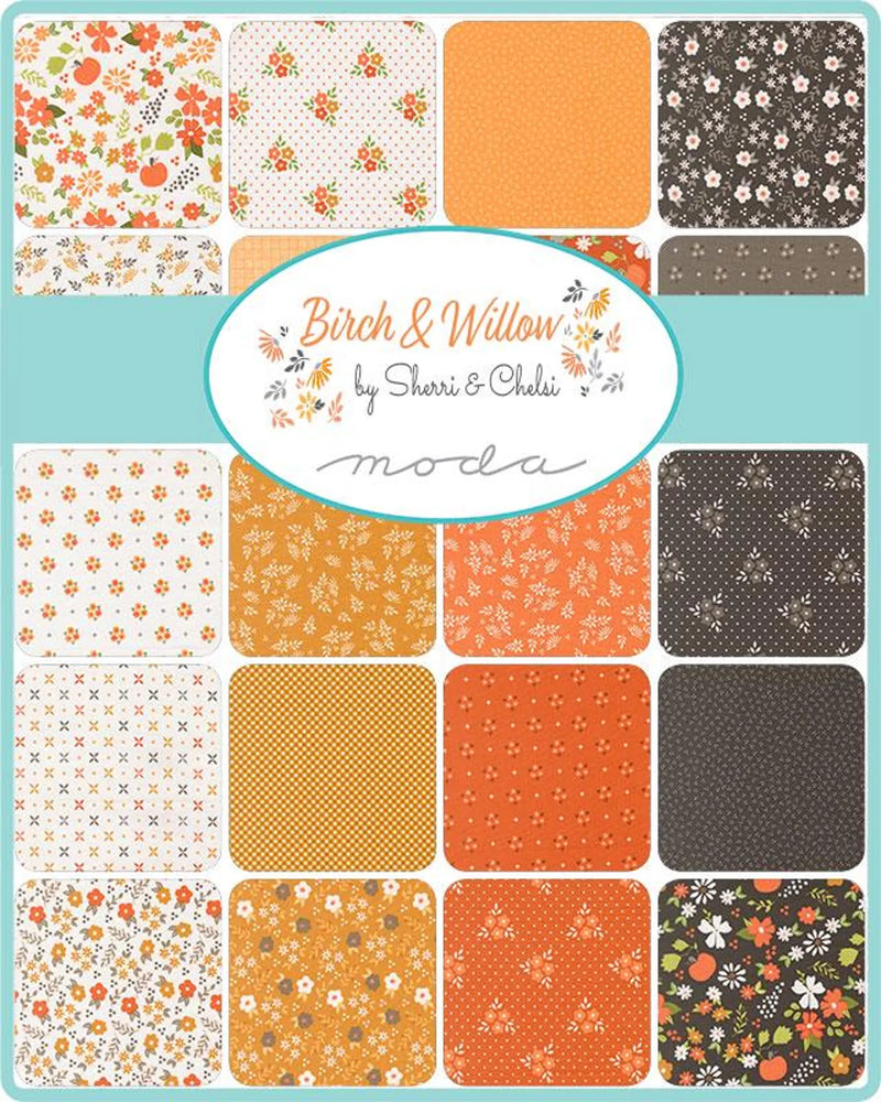 Birch and Willow Jelly Roll by Sherri & Chelsi for Moda Fabrics | 40 2.5" Strips | 37720JR
