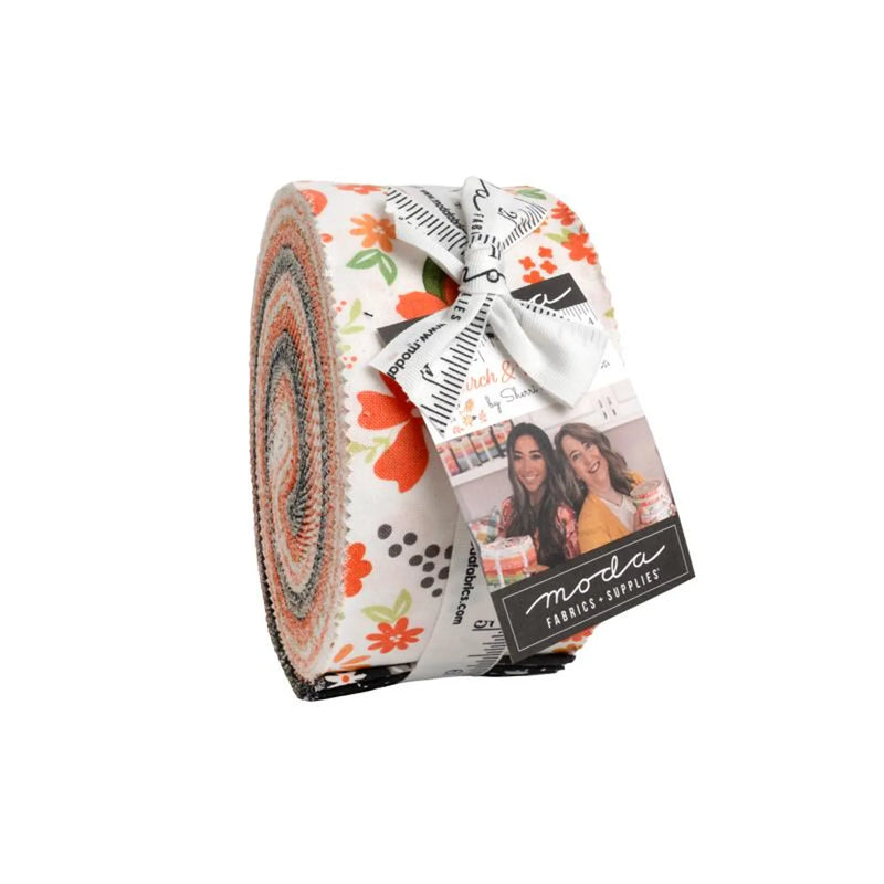 Birch and Willow Jelly Roll by Sherri & Chelsi for Moda Fabrics | 40 2.5" Strips | 37720JR