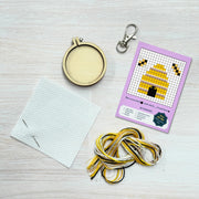 The Crafty Kit Company Sweeter than Honey Mini Matchbox Cross Stitch Kit