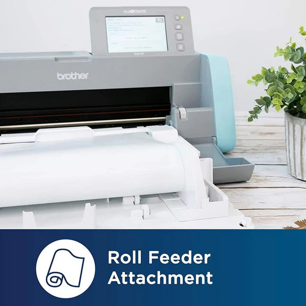 Brother CADXRF2 Roll Feeder 2 for ScanNCut DX Series | Matless Vinyl Cutting System with Leader Sheet