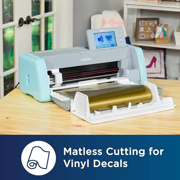Brother CADXRF2 Roll Feeder 2 for ScanNCut DX Series | Matless Vinyl Cutting System with Leader Sheet