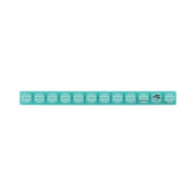 Creative Grids CGR112 one by twelve inch long rectangle acrylic quilt ruler showing black and white grid markers.