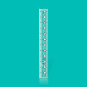 Creative Grids CGR15125 one and a half by twelve and a half inch narrow rectangle quilt ruler.
